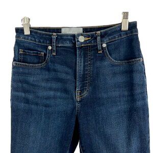 Everlane The Curvy High-Rise Skinny Dark Denim Jeans Women's Size 28